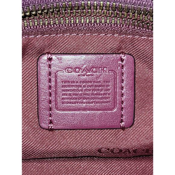 Coach dreamer 21 - Gem Coach Dreamer 21 Satchel Metallic Berry